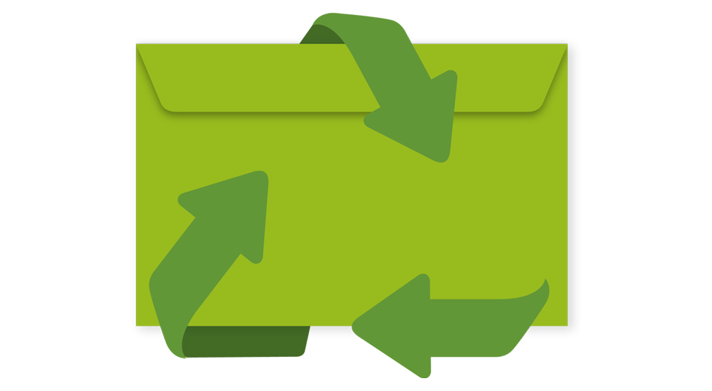 Gerecyclede Enveloppen