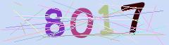 CAPTCHA validation image
