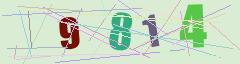 CAPTCHA validation image